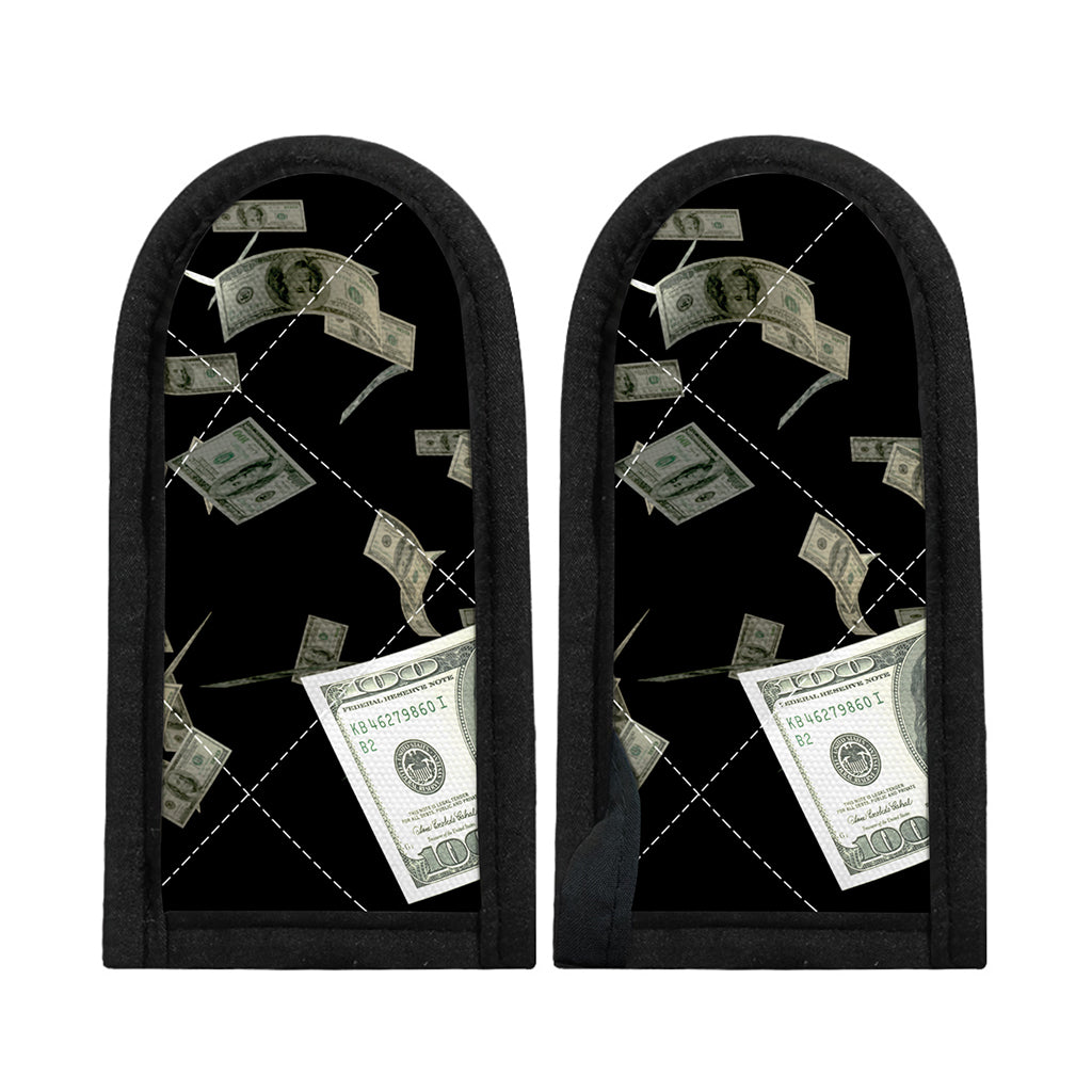 Flying US Dollar Print Skillet Handle Cover