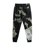 Flying US Dollar Print Sweatpants