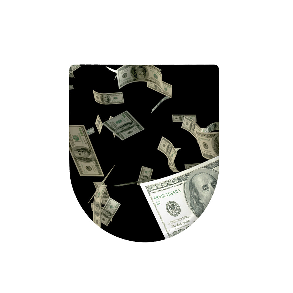 Flying US Dollar Print Toilet Lid Cover