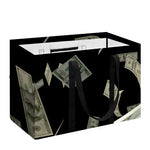 Flying US Dollar Print Utility Tote Bag