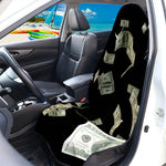Flying US Dollar Print Waterproof Car Seat Cover