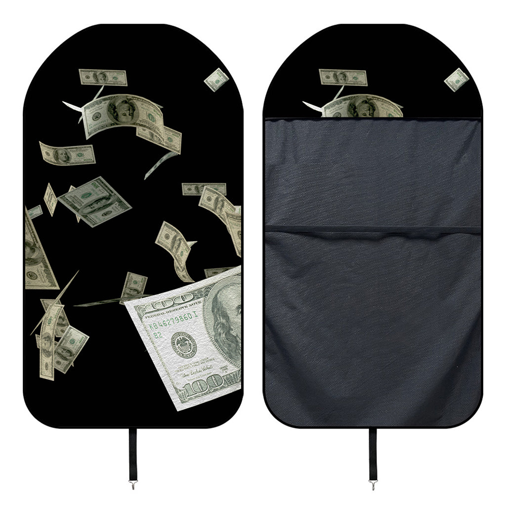 Flying US Dollar Print Waterproof Car Seat Cover