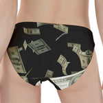 Flying US Dollar Print Women's Panties