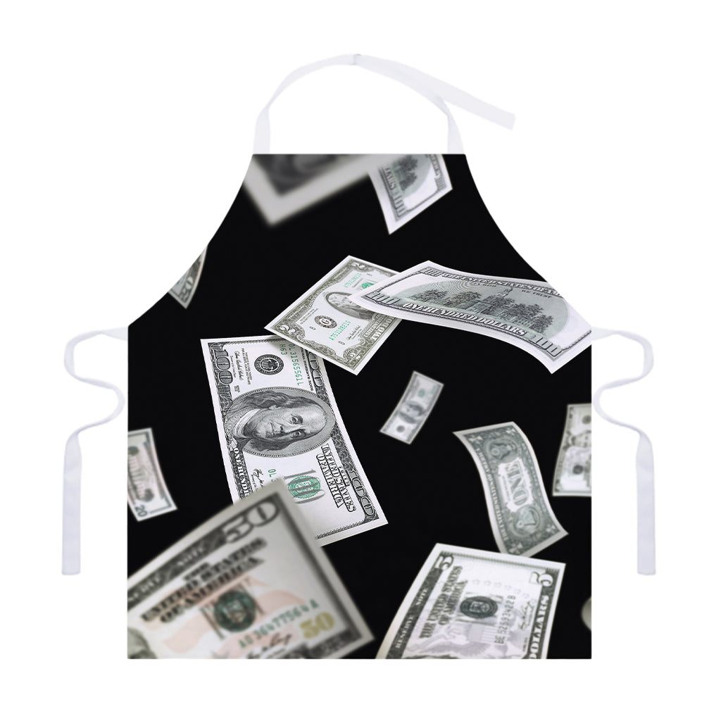 Flying USD Print Adjustable Apron