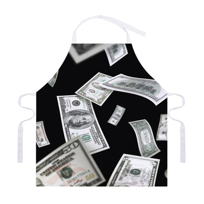 Flying USD Print Adjustable Apron
