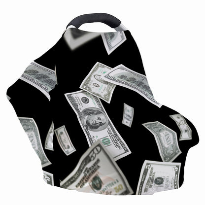 Flying USD Print Baby Seat Cover