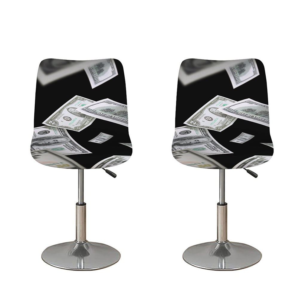 Flying USD Print Bar Stool Covers