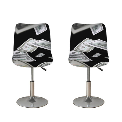 Flying USD Print Bar Stool Covers