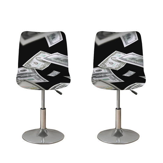 Flying USD Print Bar Stool Covers