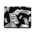 Flying USD Print Bifold Wallet