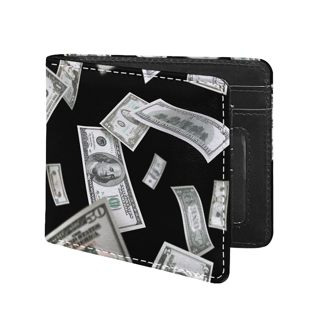 Flying USD Print Bifold Wallet