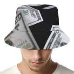 Flying USD Print Bucket Hat