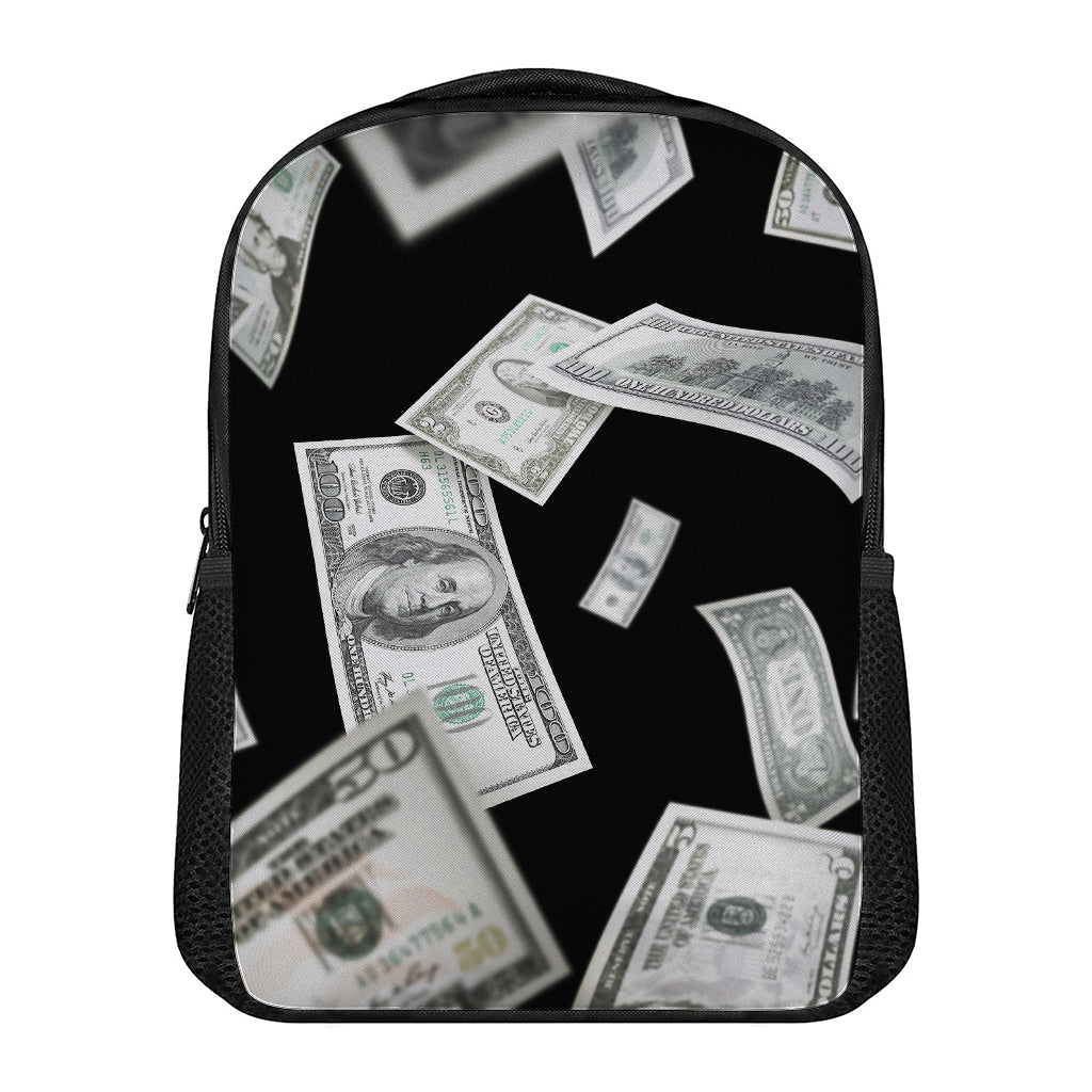 Flying USD Print Casual Backpack