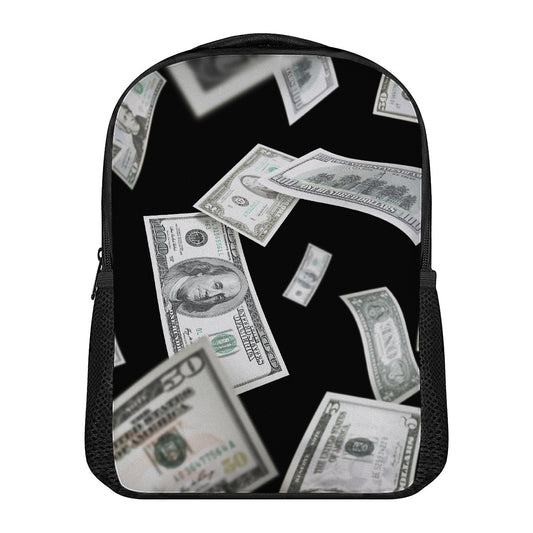Flying USD Print Casual Backpack