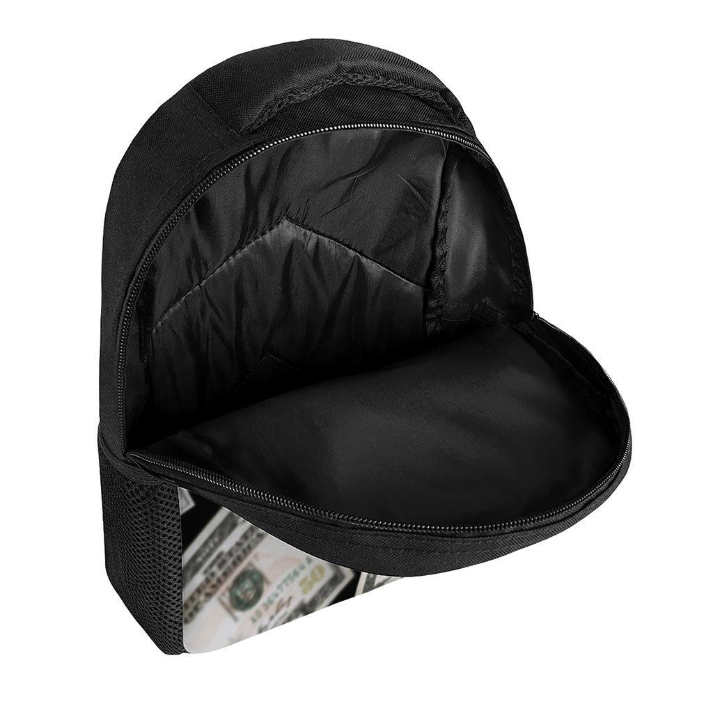 Flying USD Print Casual Backpack