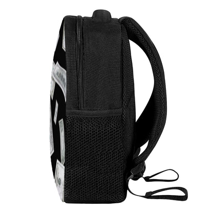Flying USD Print Casual Backpack