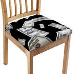 Flying USD Print Chair Cushion Cover
