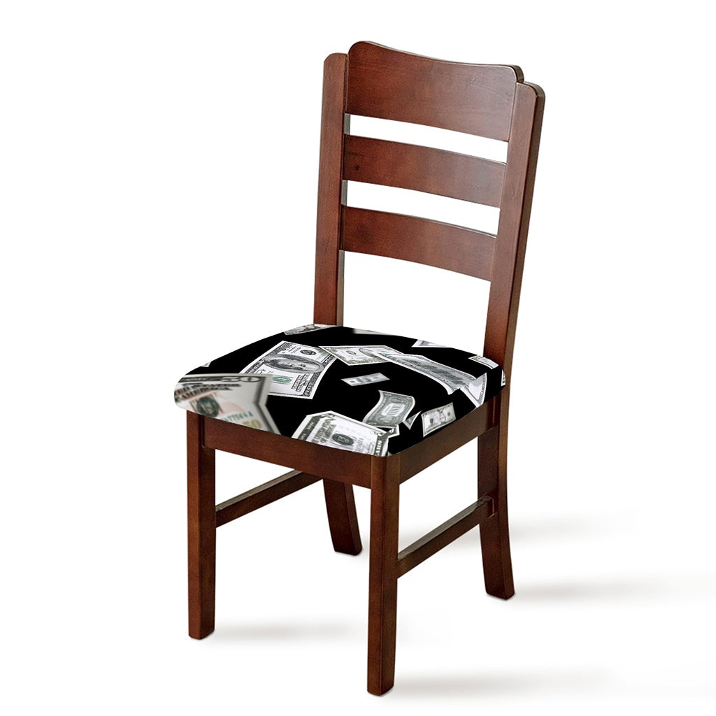 Flying USD Print Chair Cushion Cover