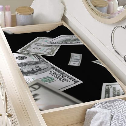 Flying USD Print Changing Pad Cover