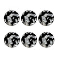 Flying USD Print Coaster Set