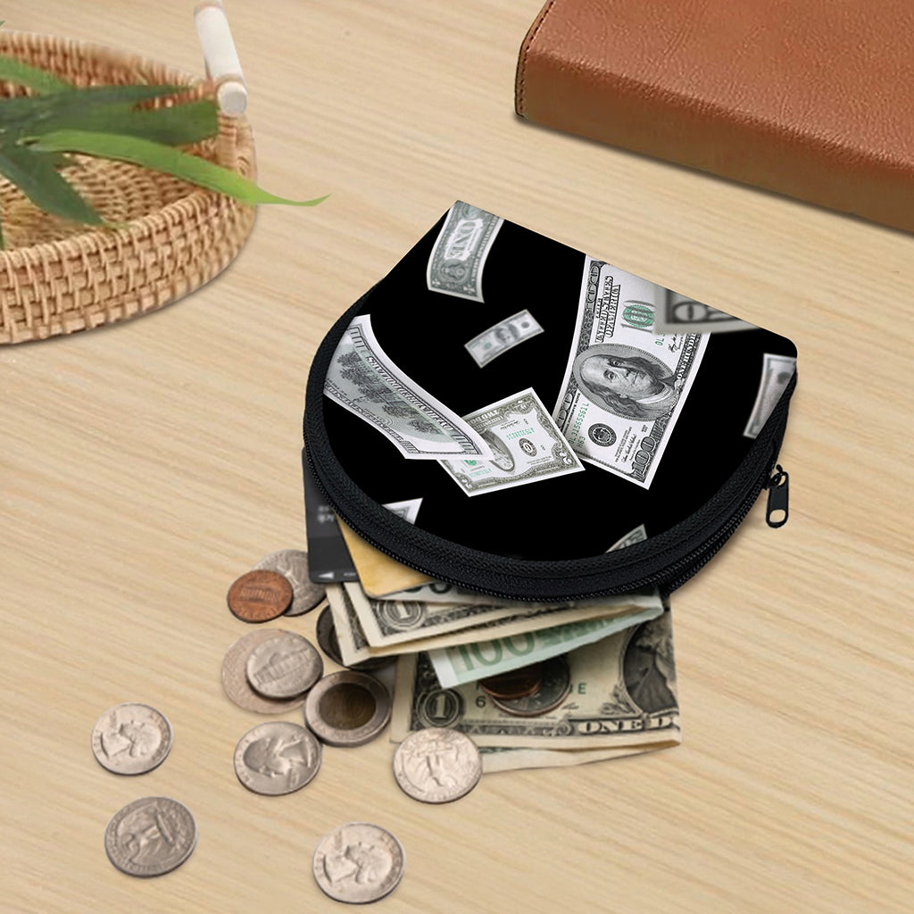 Flying USD Print Coin Purse