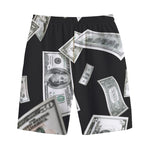 Flying USD Print Cotton Shorts
