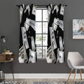 Flying USD Print Grommet Curtain Panels