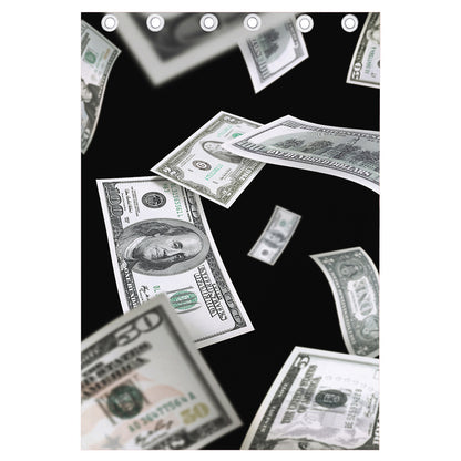 Flying USD Print Curtain