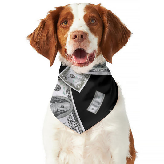 Flying USD Print Dog Bandana