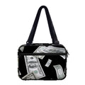 Flying USD Print Double Strap Bible Bag