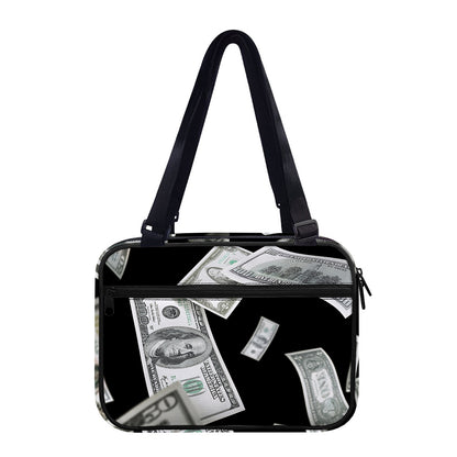 Flying USD Print Double Strap Bible Bag
