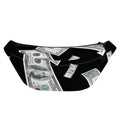 Flying USD Print Fanny Pack