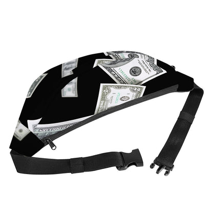 Flying USD Print Fanny Pack