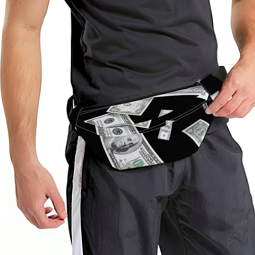 Flying USD Print Fanny Pack