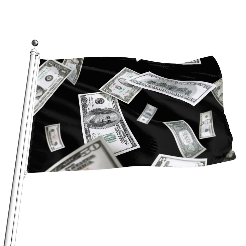 Flying USD Print Flag
