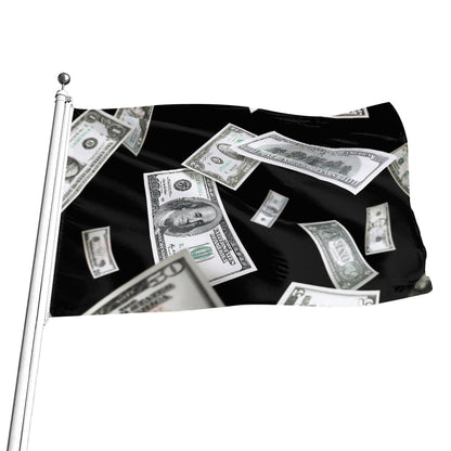 Flying USD Print Flag