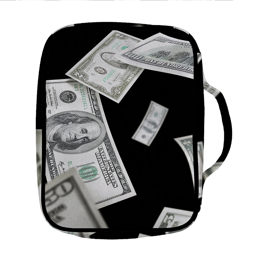 Flying USD Print Front Pocket Bible Bag