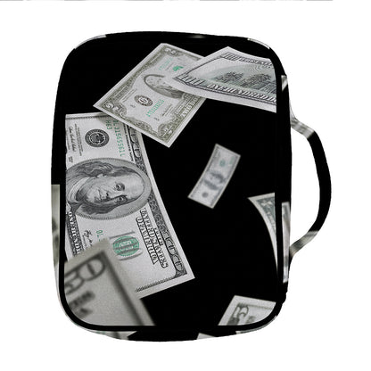 Flying USD Print Front Pocket Bible Bag