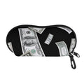 Flying USD Print Glasses Case