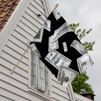 Flying USD Print House Flag