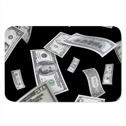 Flying USD Print Indoor Door Mat