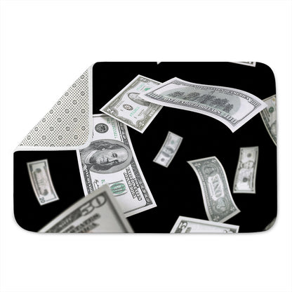 Flying USD Print Indoor Door Mat