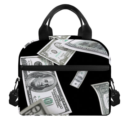 Flying USD Print Insulated Lunch Bag