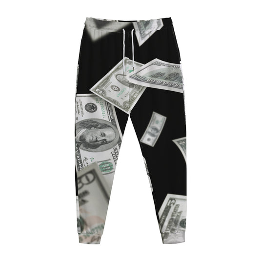 Flying USD Print Jogger Pants