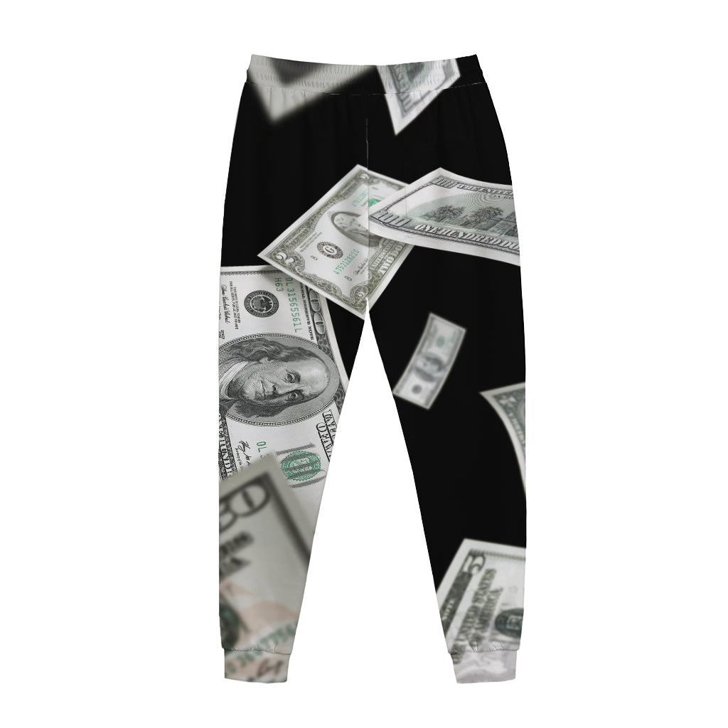 Flying USD Print Jogger Pants