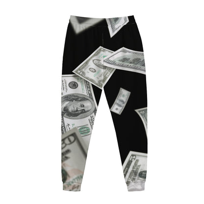 Flying USD Print Jogger Pants