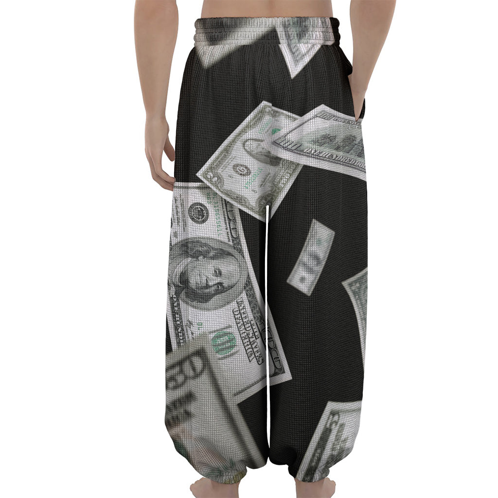 Flying USD Print Lantern Pants