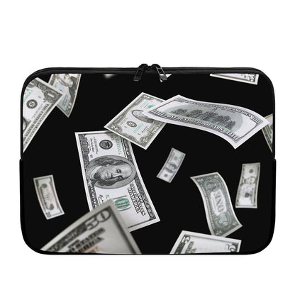 Flying USD Print Laptop Sleeve
