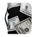 Flying USD Print Leather Bible Cover
