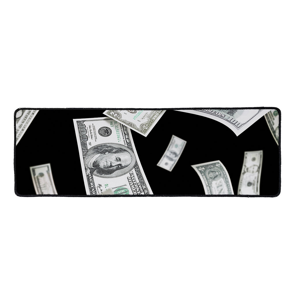 Flying USD Print Long Kitchen Mat